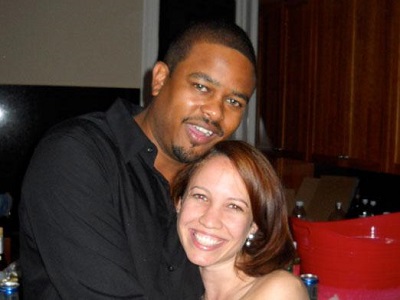 Christy and her ex-boyfriend Rodell Mollineau celebrating their birthday party